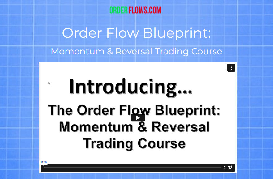 Mike Valtos –The Order Flow Blueprint Trading Course