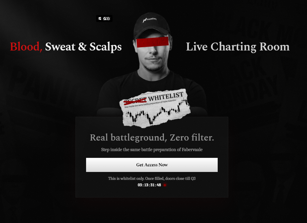 Fabervaale : Fabio’s Scalping Live Trading Room (Q2)